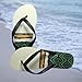 Flip Flops for Women & Men – Lightweight Summer Sandals, Fashion Print Slides Slippers, Comfortable Beach Pool Flip Flops, Non-Slip Soft Sole Casual House & Outdoor Slippers (US Footwear Size System, Adult, Men, Numeric, Medium, 9)