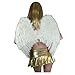 SACASUSA (TM) Large Feather Fairy Angel Wings 3 colors Black, White or Red