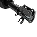 TRQ Front Strut & Coil Spring Assembly Set Driver & Passenger Sides Compatible with 15-18 Jeep Renegade