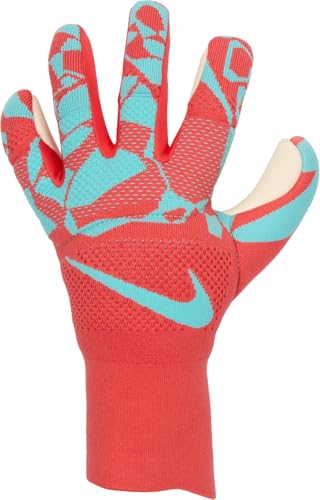 NIKE Vapor Guantes De Fútbol De Portero/A Dynamic Fit, Ember Glow/Aurora Green/Aurora Green, HQ0259-850, 10