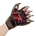 BLUE GARLIC Halloween Bear Paw Gloves Animal Paw Mittens for Adults and Kids Cosplay Werewolf Gloves Masquerade Tricky Props Plush