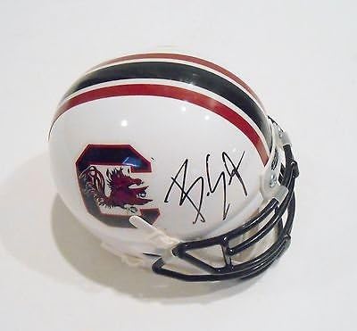 Bruce Ellington Signed South Carolina Gamecocks Mini Football Helmet w/COA
