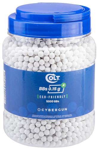 Evike Airsoft - Colt Licensed Outdoor Safe PLA Precision Airsoft BBS (Weight: 0.15g / 5000rds)