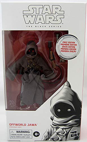 DisneyHasbro Star Wars The Black Series Rise of Skywalker 6-inch First Edition- Limited White Box Offworld Jawa Figure