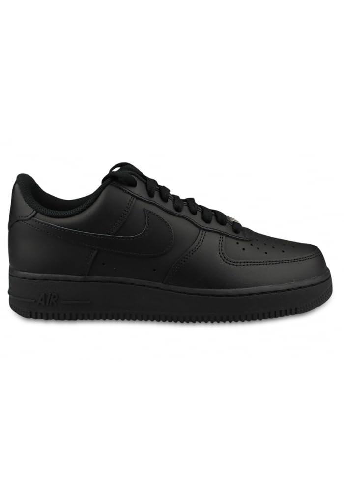 NIKE Air Force 1 '07, Scarpe Uomo, Triple Black, 44.5 EU