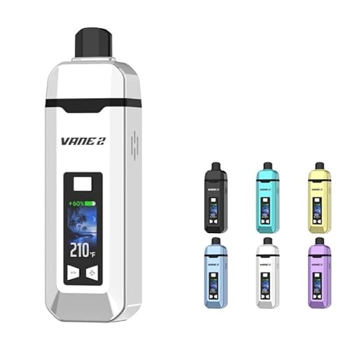 Yocan Vane 2 Portable Herb Vaporizer 1200mAh �h���C�n�[�u �x�|���C�U�[ ���[�L���� �o�l�Q �g�ь^ �Z���~�b�N�`�����o�[ ��e�� �}�O�l�b�g�}�E�X�s�[�X USB Type-C�[�d �������x���� 200-480°