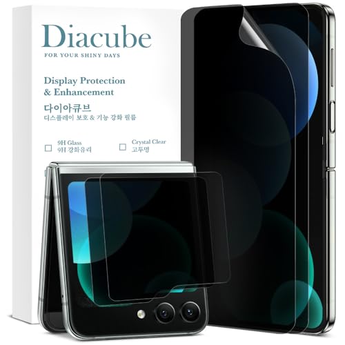 Film de confidentialité Samsung Z Flip 5 : protection anti-espion hybride et auto-cicatrisante