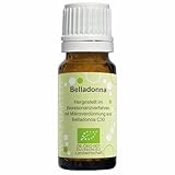 Belladonna Bio Streukügelchen hergestellt mit Mikroverdünnung aus Belladonna C30 • 10g • zertifizierte Bio-Qualität: DE-ÖKO-007