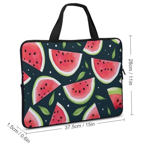 Pochette ordinateur portable 15 pouces pastèque résistante à l'eau - 2