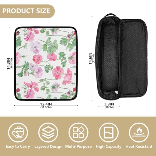 Funda de viaje 2 en 1 para plancha y rizador de cabello miniatura 4