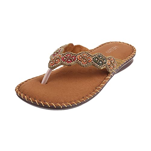 Image of Metro Women's Faux Leather Fashion Slip-on Sandal