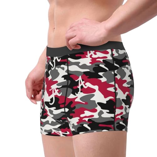 Alabama Camouflage Mens Boxer Briefs Moisture Wicking And Breathable Boxer Briefs For Men4