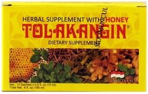 tolak angin dietary supplement (herbal supplement with honey / 12-ct) - 6 fl oz