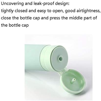 Leakproof Silicone Soap Dispenser - Portable Travel Bottle 45ML/1.5oz, Reusable Empty Container for Outdoor Activities, Bathroom Accessories, Perfect for Travel, Camping, and Gym image 2
