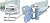Vinyl Fence Self Closing Gate Hinges (White Pair)