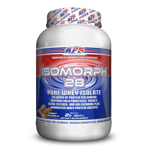 Best Protein Powder for Endomorphs: APS Nutrition Isomorph Review 1 APS Nutrition Isomorph 28 Protein Powder | Pure Whey Isolate | Cold Pressed, Ultra- Filtered, & Ion Exchange Isolates | 28g Protein | 2 Pound (Honey Granola)