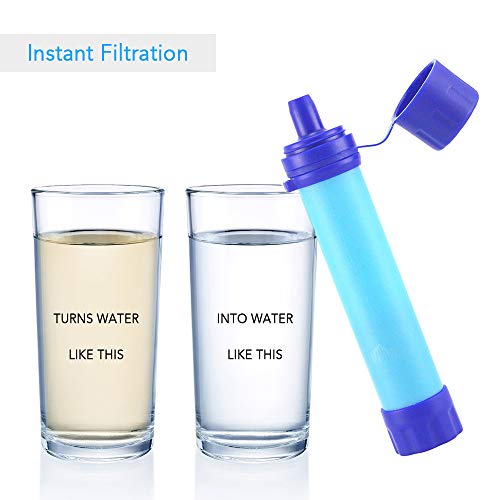 Domary Filtro de água externo de palha Sistema de filtração de água Purificador de água para prepara