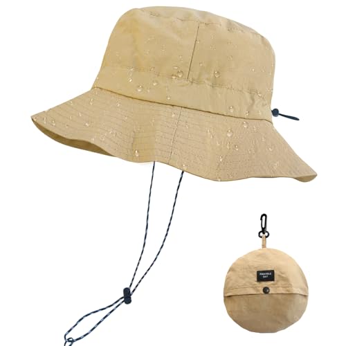 PFFY Quick Dry Waterproof Packable Bucket Hat for Women...