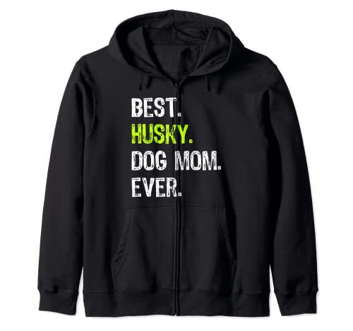 Husky DOG MOM mothers Day Dog Lovers Sudadera con Capucha