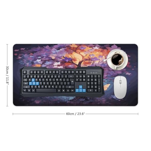 Alfombrilla para mouse grande con diseño colorido y antideslizante miniatura 2