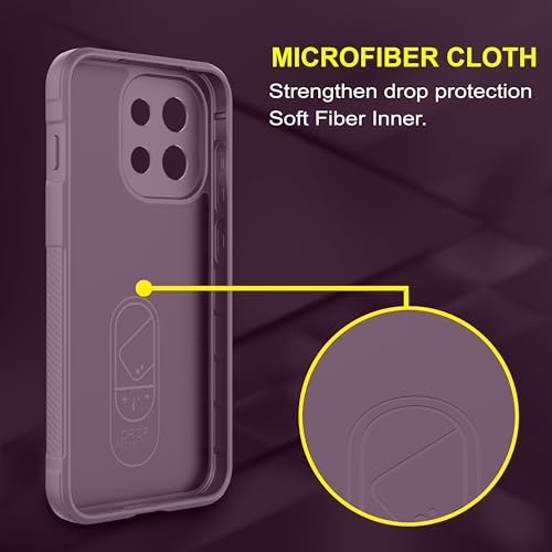 Image of Zapcase Back Case Cover for OnePlus 13s | Compatible for OnePlus 13s Back Cover | Liquid Silicon Magic Case with Camera Protection | Lavender