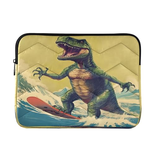 Funda para laptop dinosaurio vintage 13-14 pulgadas miniatura 1