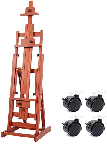 NDRFAWY 大型イーゼル フロアディスプレイ 木製ペインティングスタンド 大型 多機能 職業 スタジオイーゼル 屋内 キャンバス 広告ディスプレイ スタンド ペインティングスタンド