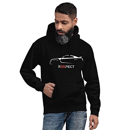GT-R R35 R35PECT Skyline GTR JDM Silhouette Unisex Hoodie2