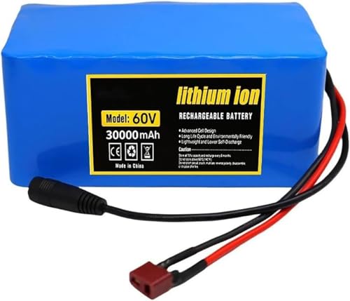 Batterie 60V 30Ah lithium pour vélos pliants moteurs 500W