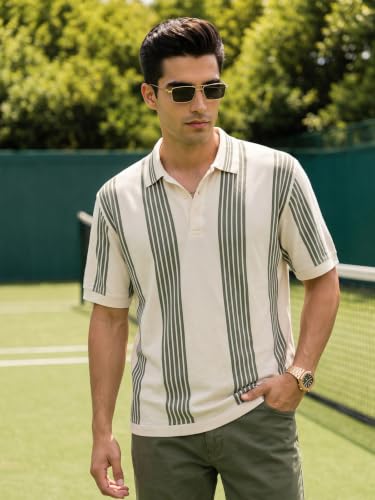 Image of Veirdo Printed Flatknit Polo T-Shirt for Men with Half Sleeves and Collared Neck, Suitable for Office Casuals, Travel, Comfortable Everyday wear, (S to 2XL)