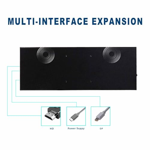 Image of VSDISPLAY 14'' 3840x1100 IPS LCD Touchscreen 4K Display with USB-C Input | Dual Speakers,for DIY Stretched Bar LCD /Laptop Second Monitor