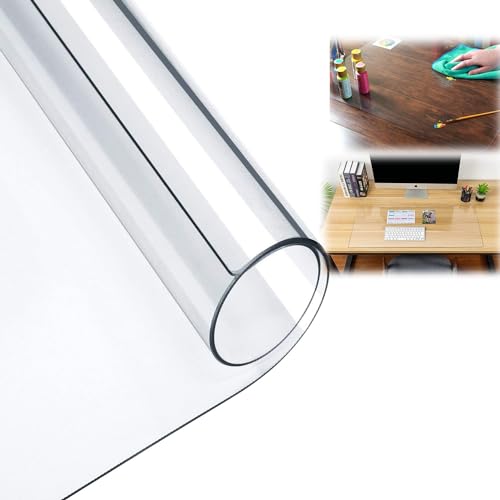 �����f�X�N�}�b�g�A30x30 Cm 50x70 Cm 90x150 Cm �����f�X�N�v���e�N�^�[�A����~�߃��E���h�G�b�W�I�t�B�X����щƒ�p�f�X�N�}�b�g�A���� 2.0 Mm (Color : Frosted, �T�C�Y : 40x80cm)