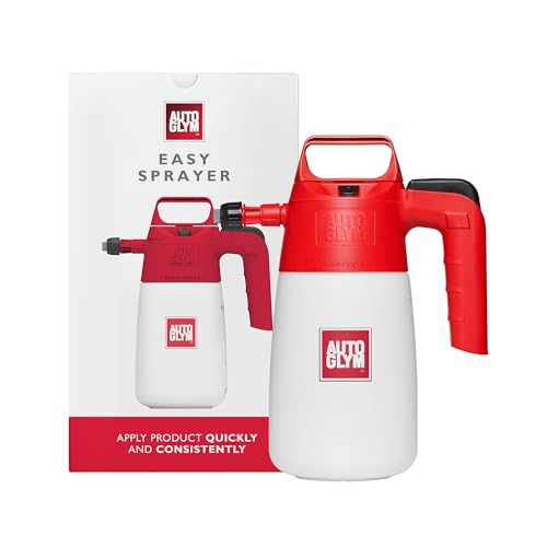 Autoglym Easy Sprayer Durable Multipurpose Pressure Sprayer to Apply Car Cleaning Product Perfect Spray Consistency and Coverage Holds up to 1 Litre of Product