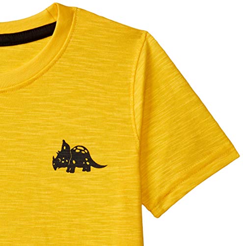 Image of Amazon Brand - Jam & Honey Boys T-Shirt (Pack of 2) - Soft and Comfortable, Round Neck, Print Pattern, 100% Cotton Material