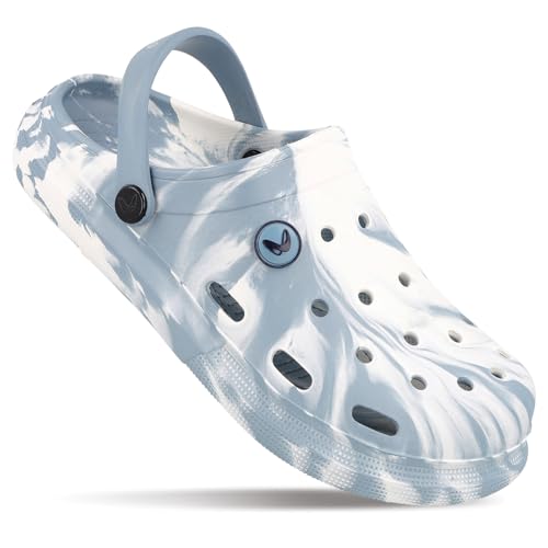 Image of WALKAROO Men's Clogs Sandal with Soft Sole, Ventilated and Lightweight - WC8778