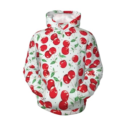 Hawaiian Tropical Fruit Boy, Girls Sports Shirt Youth Pullover Fashion Hooded Sweatshirt4