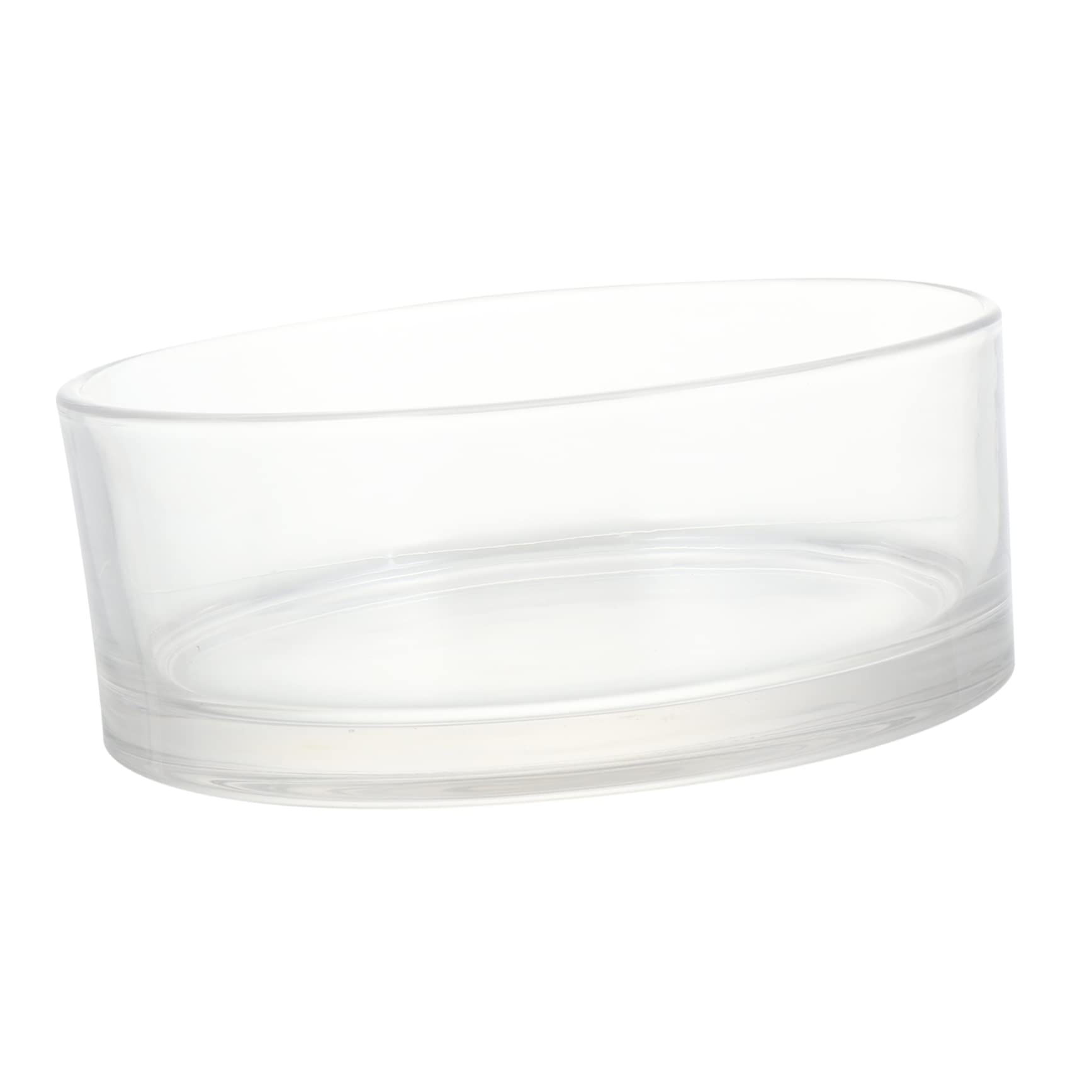 Pot de fleurs en verre rond transparent 2008 MAGICLULU pour plantes
