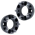 Stskcmp-2-50mm-2-5x45-Wheel-Spacers-12x15-Studs-5x1143-Adapters-Forged-Black