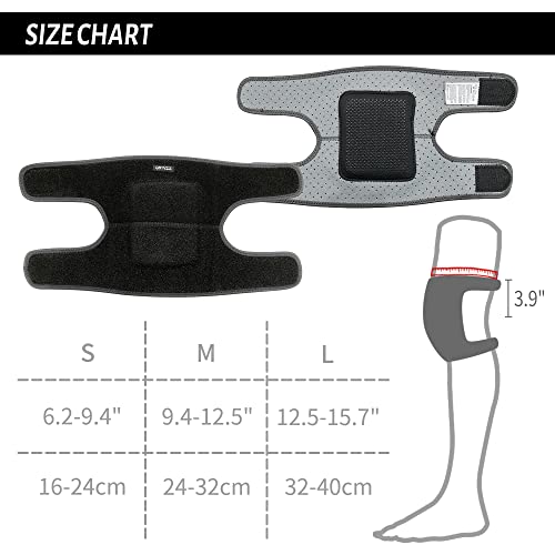ONTYZZ Kids Knee Pads with Thickened SBR Pads Adjustable Anti-Slip Knee Pads for Kids Child Girls Boys Teenagers Youth Men Women Soft Knee Pads for Volleyball Cycling Dancing Soccer Hockey Black/S