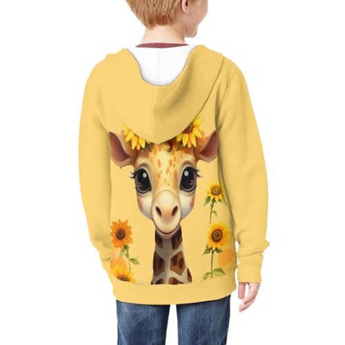 Kids Zipper Hoodie for Boys Girls Jacket Sweatshirt4