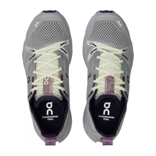 On Women's Cloudsurfer Trail Hiking Shoe, Seedling/Lilac (Seedling|Lilac, US Footwear Size System, Adult, Woman, Numeric, Medium, 9.5)3