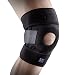 Produktbild LP Support 733-KM atmungsaktive Kniebandage - offene Wickel-Knie-Bandage verstellbar - für Sport & Alltag, Größe:Regular, Farbe:1 x schwarz