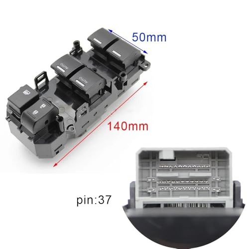Interrupteur de commande de lève-vitre électrique pour le confort de vos trajets - 5