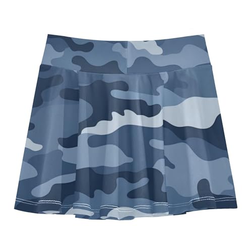 Girls Tennis Skirts with Shorts Flowy Little Girl Skorts Youth Cheer Skirt with Pockets2