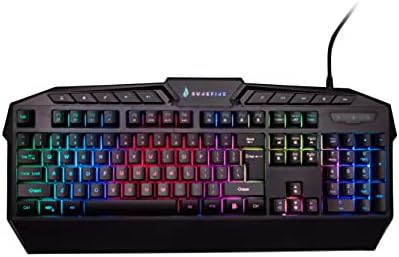 Surefire Kingpin Gaming Keyboard - Teclado Multimedia para Gaming - retroilumina