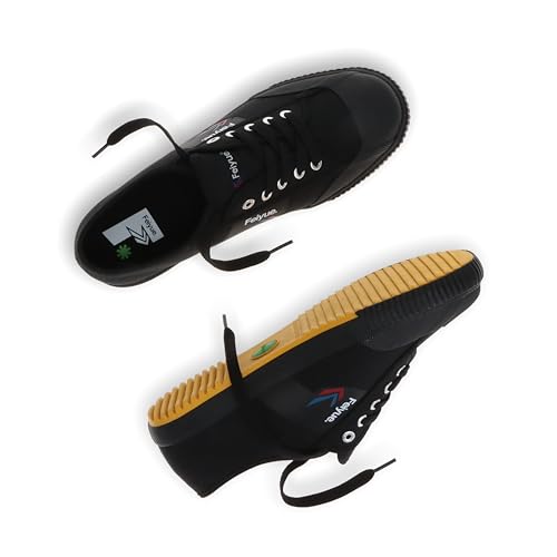 FEIYUE Fe Lo 1920 Vegan Leather or Recycled Canvas Training Shoes, Unisex Low Top Great Sneakers for Martial Arts, Parkour, Lifting, and Great for Every Day Casual Wear4