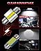 LASFIT Bright 31mm LED Festoon 30MM DE3175 DE3021 6428 DE3022 DE3023 Bulb Canbus Error Free 400LM 6000K Extremely Bright Use for Dome Map Door Interior Door Trunk Glove Box Lights, Xenon White (2pcs)