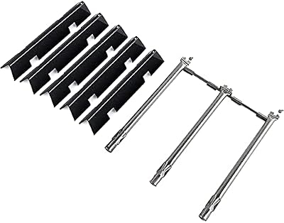 Grill Parts for Weber GS4 Spirit II S310 E310 E320 S320, Weber Spirit 300 SER Spirit E310 E320 E330 S310 S320 S330, for Weber Part 69898 69787 68950 67025 Burner Tube &7636 67046 69797 Flavorizer Bars