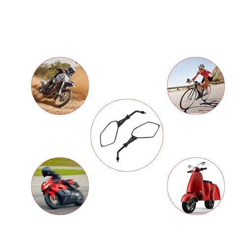 Espejos retrovisores para motocicleta que eliminan vibraciones en manillar de scooter y ATV 6