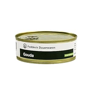 Blik kaas Gouda, met ring-trek sluiting, 200 g